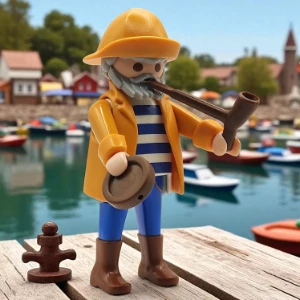 Cover Playmobil Series 19 Pescador 70565