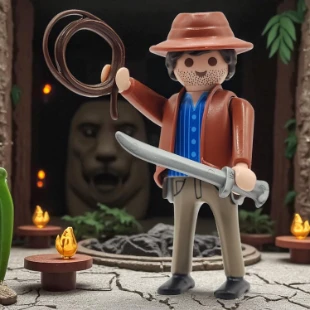 Cover Playmobil Series 19 Indiana Jones 70565