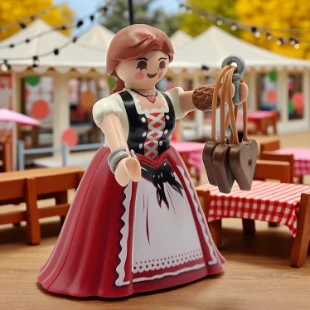 Cover Playmobil Series 20 Chica Ocktoberfest 70149