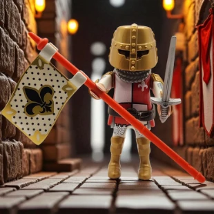 Cover Playmobil Series 20 Caballera Medieval 70149