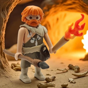Cover Playmobil Series 20 Hombre de las Cavernas 70148