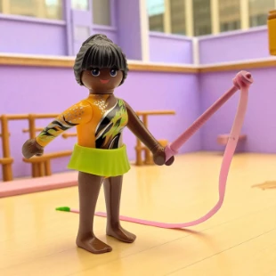Cover Playmobil Series 21 Niñas Gimnasta 70733