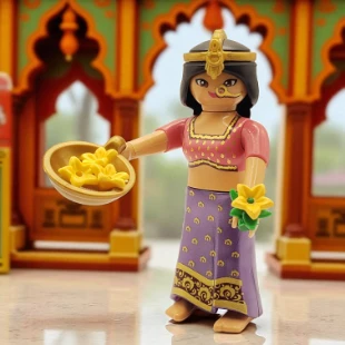 Cover Playmobil Series 21 Niñas Hindú 70733