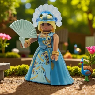 Cover Playmobil Series 21 Niñas Reina 70733