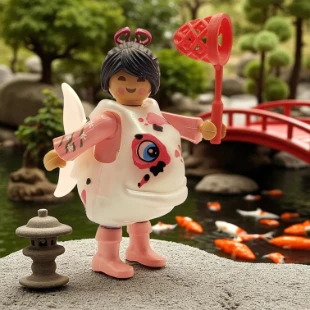 Cover Playmobil Series 21 Niñas Niña con Disfraz de Pez 70733