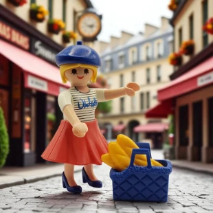 Cover Playmobil Series 21 Niñas Francesa 70733