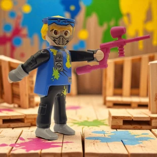 Cover Playmobil Series 21 Jugador de Gotcha 70732