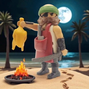 Cover Playmobil Series 21 Niños Pirata Cocinero 70732