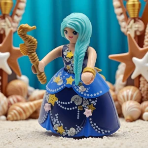 Cover Playmobil Series 22 Niñas Reina Sirena 70735