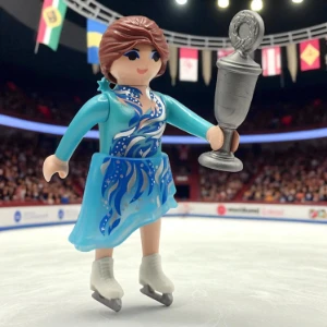 Cover Playmobil Series 22 Niñas Patinadora Campeona 70735