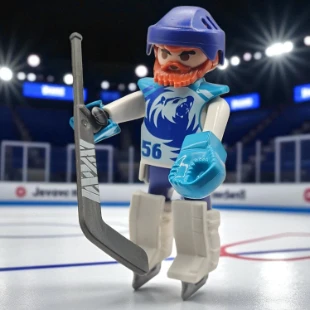 Cover Playmobil Series 22 Portero de Hockey 70734