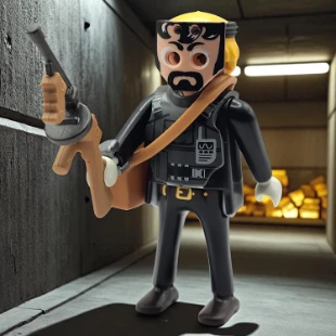 Cover Playmobil Series 22 Gangster 70734