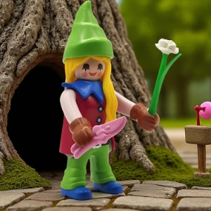 Cover Playmobil Series 23 Niña Gnomo Jardinera 70639