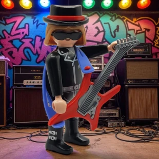 Cover Playmobil Series 23 Guitarrista 70638