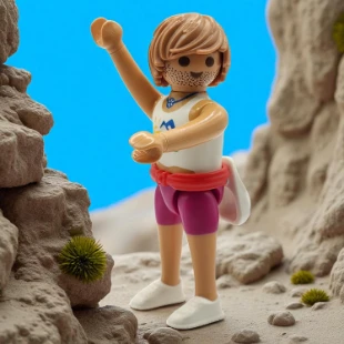 Cover Playmobil Series 23 Escalador 70638