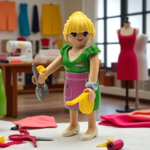 Cover Playmobil Series 24 Modista 70940
