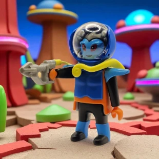 Cover Playmobil Series 24 Alien 70939