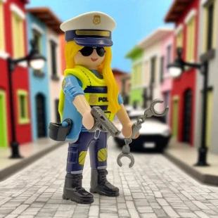 Cover Playmobil Series 25 Policía 71456