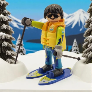 Cover Playmobil Series 25 Esquiador 71455