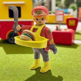 Cover Playmobil Series 25 Hamburguesero 71455