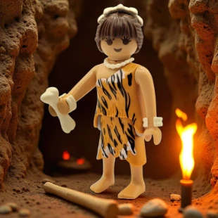 Cover Playmobil Series 26 Mujer de las cavernas 71606