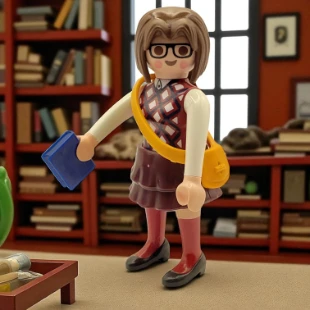 Cover Playmobil Series 26 Bibliotecaria 71606