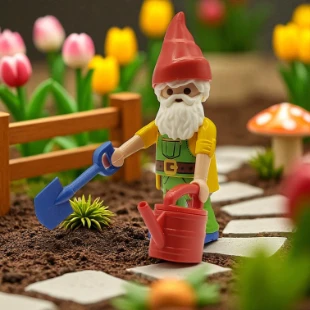 Cover Playmobil Series 26 Gnomo Jardinero 71605