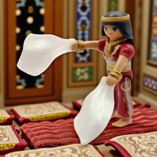 Cover Playmobil Series27 Niña Bailarina del Vientre 71761