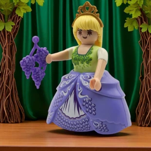 Cover Playmobil Series27 Niña Reina de las Uvas 71761