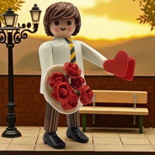 Cover Playmobil Series27 Romántico 71760