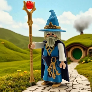 Cover Playmobil Series 12 Mago Azul 9241