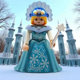 Cover Playmobil Series 01 Reina Invernal 5204