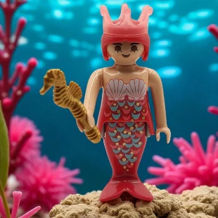 Cover Playmobil Series 01 Reina Sirena 5204