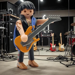 Cover Playmobil Series 01 Rockero 5203