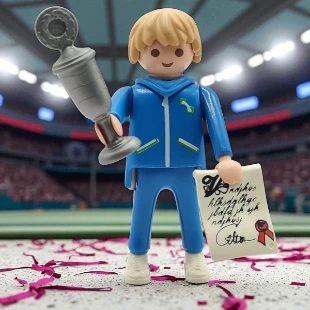 Cover Playmobil Series 01 Campeón 5203