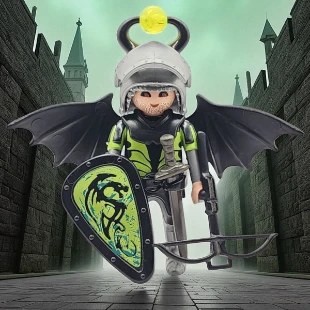 Cover Playmobil Series 01 Caballero Dragón 5203