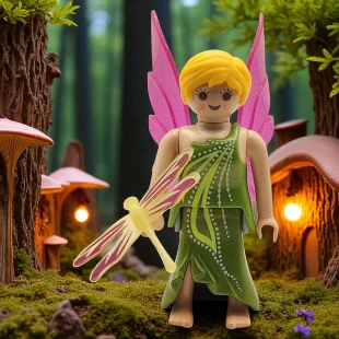 Cover Playmobil Series 02 Hada con Libélula 5158