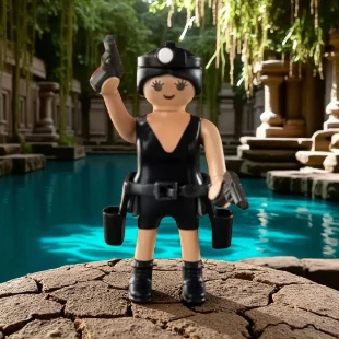 Cover Playmobil Series 02 Lara Croft 5158