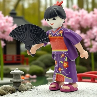 Cover Playmobil Series 02 Geisha 5158