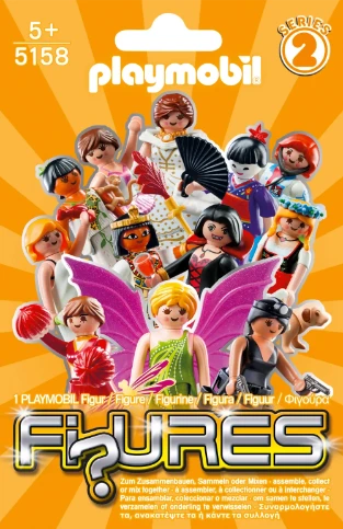 Playmobil Series 2 Niña Sobre 5158