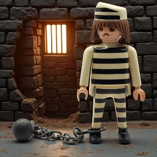 Cover Playmobil Series 02 Prisionero 5157