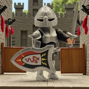 Cover Playmobil Series 02 Caballero Medieval 5157