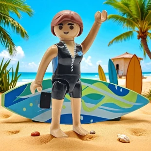 Cover Playmobil Series 03 Surfer 5244