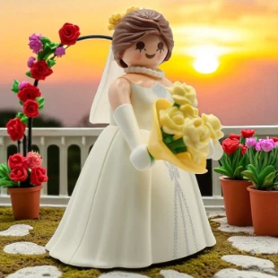 Cover Playmobil Series 03 Novia 5244