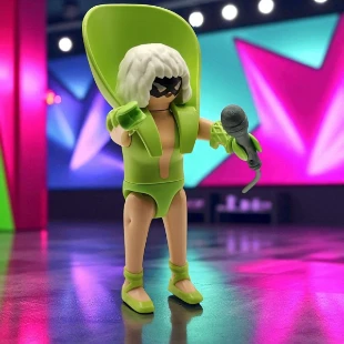 Cover Playmobil Series 03 Lady Gaga 5244