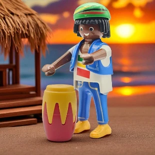 Cover Playmobil Series 03 Músico de Reggae 5243