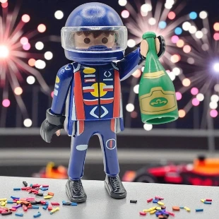 Cover Playmobil Series 03 Piloto Campeón de la Formúla 1 5243