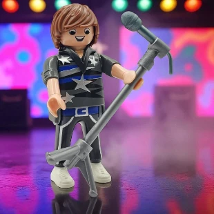 Cover Playmobil Series 03 Cantante 5243
