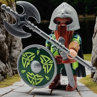 Cover Playmobil Series 03 Guerrero Enano 5243