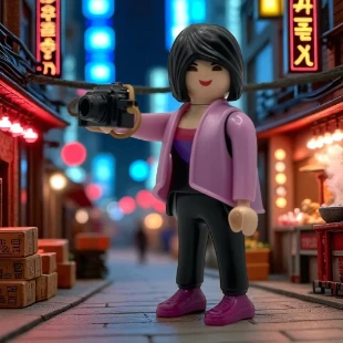 Cover Playmobil Series 04 Camarógrafa 5285